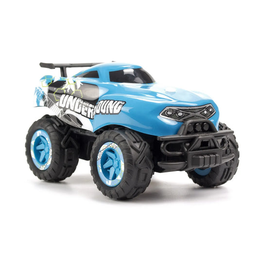 SILVERIT EXOST MASINA CU TELECOMANDA X MONSTER ALBASTRA, SILVERLIT