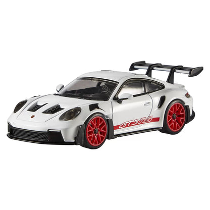 HOT WHEELS PREMIUM REAL RIDERS MASINUTA METALICA PORSCHE 911 GT3 RS SCARA 1:43, HOT WHEELS - VEHICULE