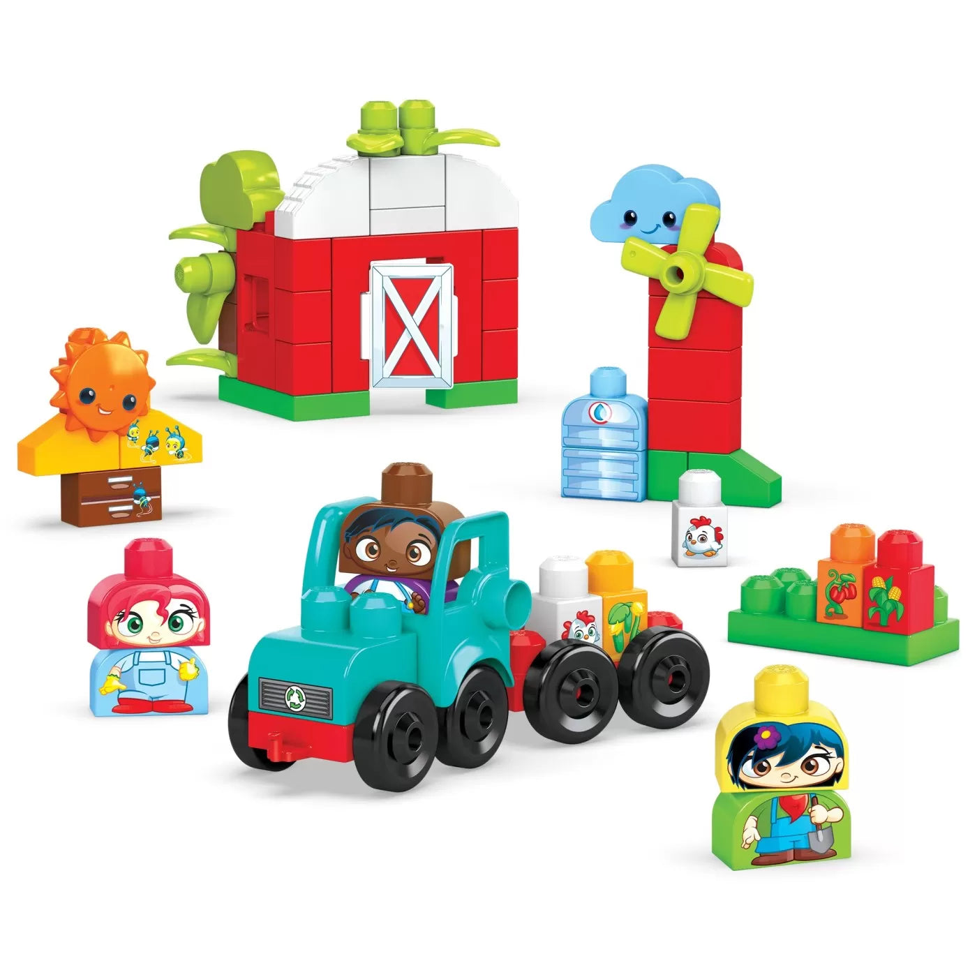 MEGA BLOKS SET CONSTRUCTIE 54 PIESE, MEGA BLOKS