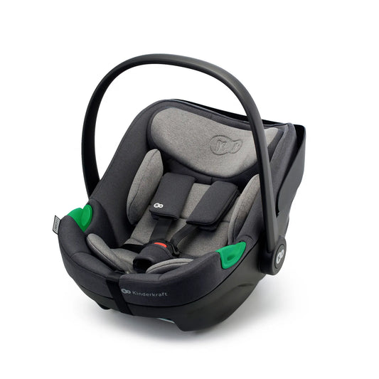 SCOICA AUTO KINDERKRAFT I-CARE I-SIZE 40-87 CM, RWF, COOL GREY, KINDERKRAFT