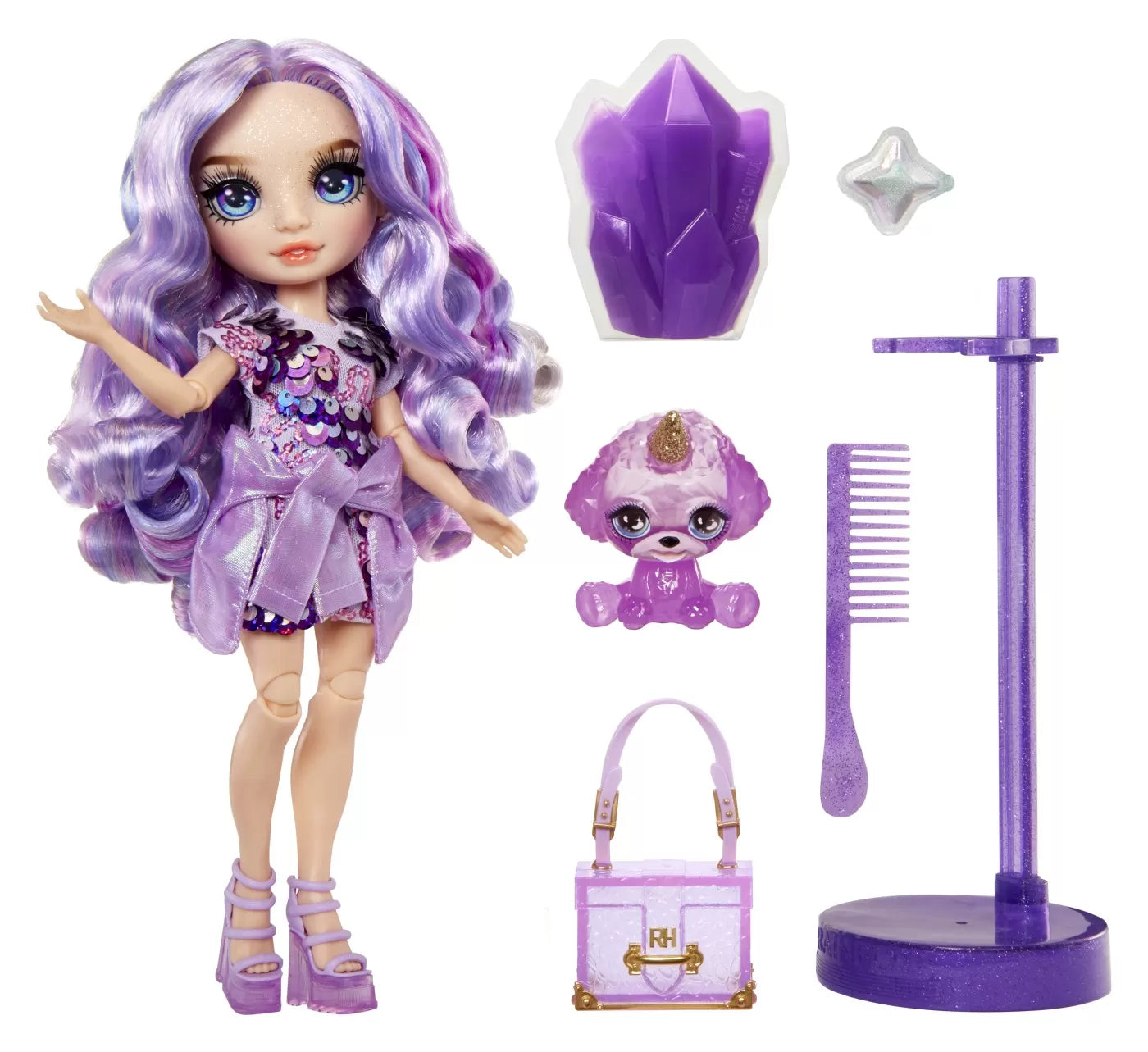 RAINBOW HIGH PAPUSA VIOLET WILLOW, RAINBOW HIGH