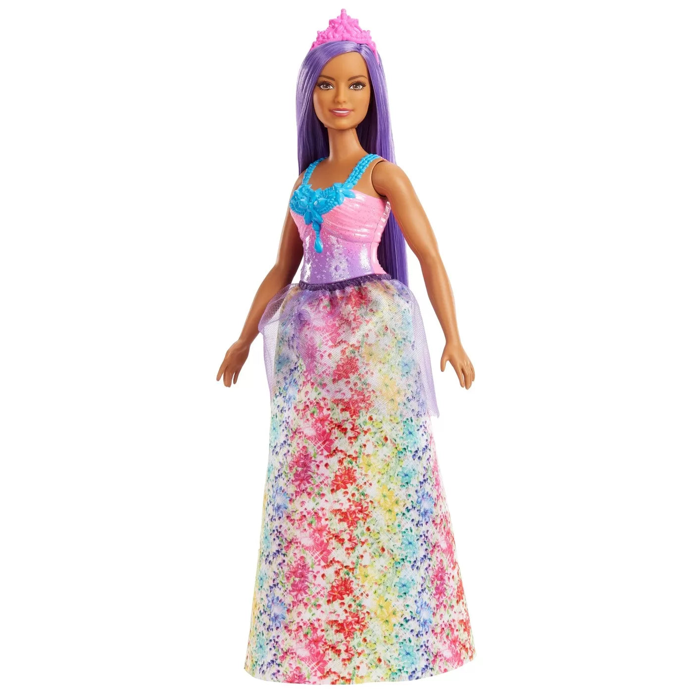 BARBIE DREAMTOPIA PAPUSA PRINTESA CU PAR MOV, BARBIE - DREAMTOPIA