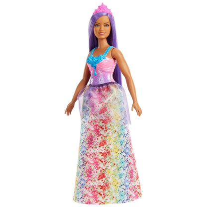 BARBIE DREAMTOPIA PAPUSA PRINTESA CU PAR MOV, BARBIE - DREAMTOPIA