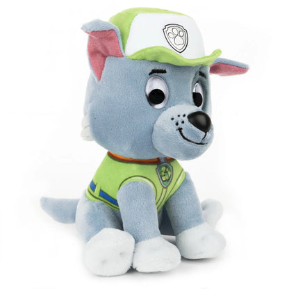PATRULA CATELUSILOR GUND PLUS ROCKY 15CM, PLUSURI