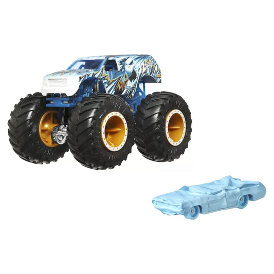 HOT WHEELS MONSTER TRUCK SI MASINUTA METALICA 32 DEGREES, HOT WHEELS - MONSTER TRUCK