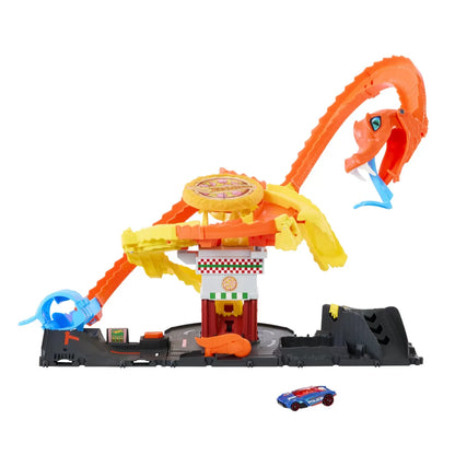 HOT WHEELS CITY PIZZERIA ATACUL COBREI, HOT WHEELS - CITY