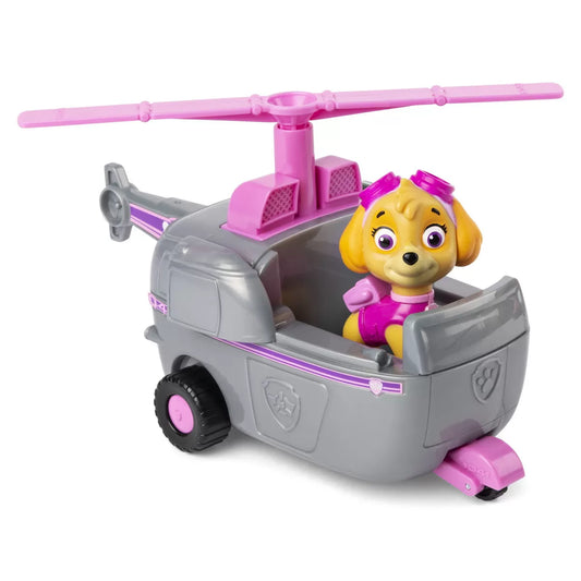 PATRULA CATELUSILOR VEHICULE CU FIGURINA SKYE, PATRULA CATELUSILOR