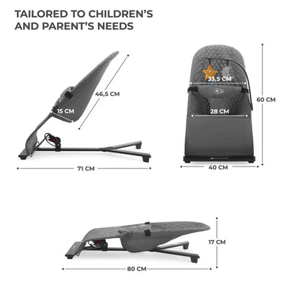 BALANSOAR KINDERKRAFT MIMI, GREY, KINDERKRAFT