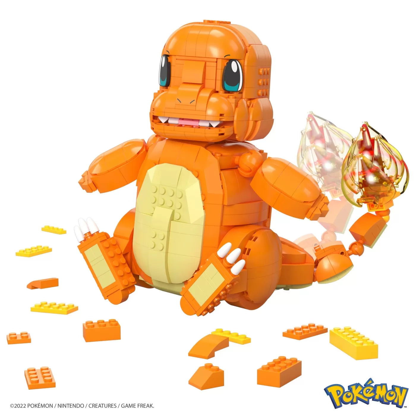 POKEMON MEGA CONSTRUX JUMBO CHARMANDER SALAMECHE, POKEMON