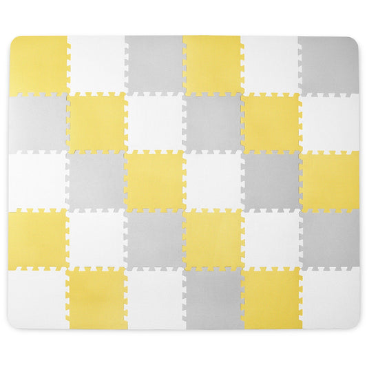 SALTEA DE JOACA KINDERKRAFT LUNO, SPUMA, YELLOW, KINDERKRAFT