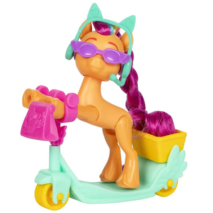 MY LITTLE PONY SUNNY STARSCOUT PE SCOOTER SET FIGURINA SI 4 ACCESORII, MY LITTLE PONY