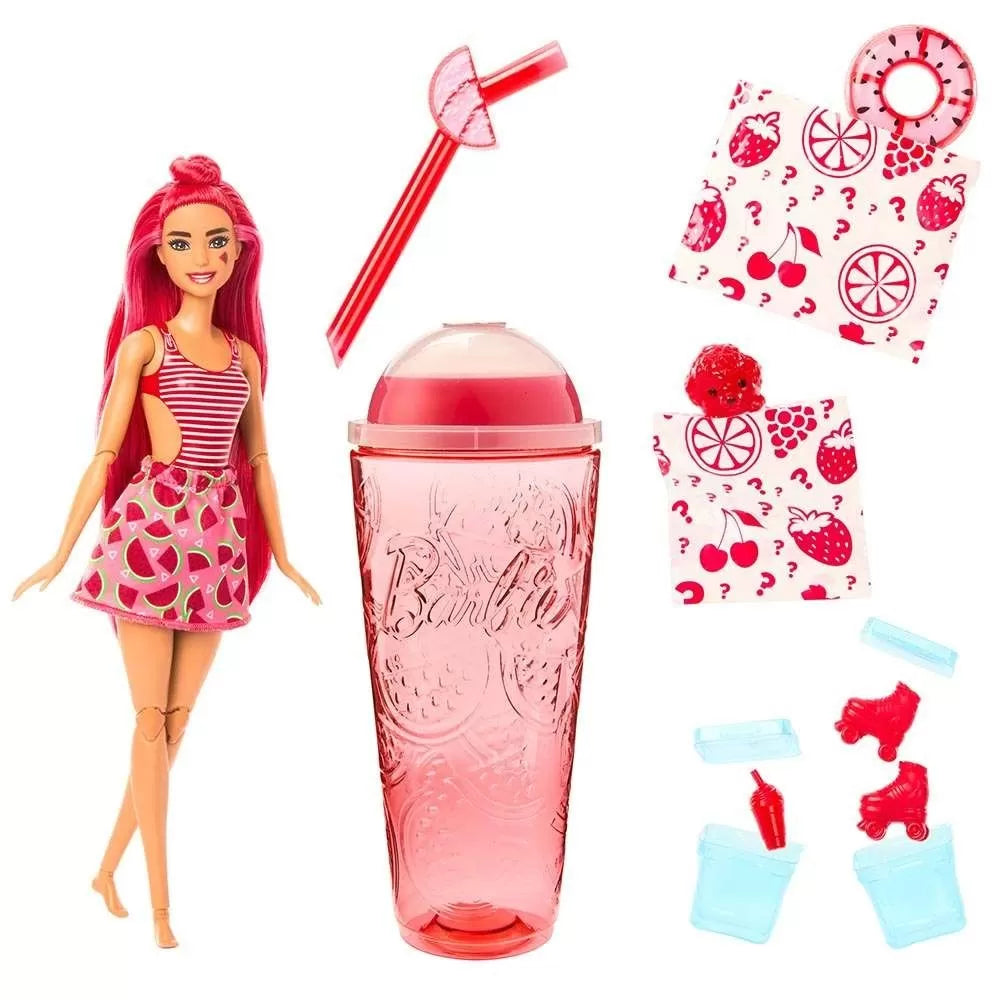 BARBIE POP REVEAL PAPUSA BARBIE WATERMELON, BARBIE - FASHIONISTAS