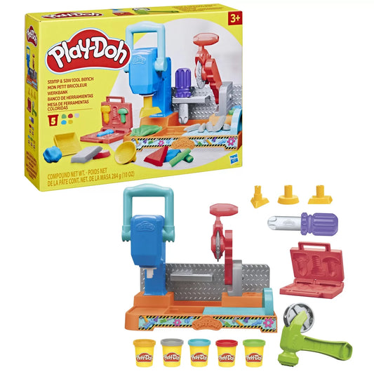 PLAY DOH BANC DE LUCRU CU SCULE, PLAY-DOH