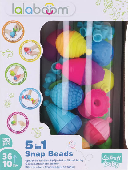 LALABOOM JOC DE DEZVOLTARE BEBE MONTESSORI 30 PIESE, LALABOOM
