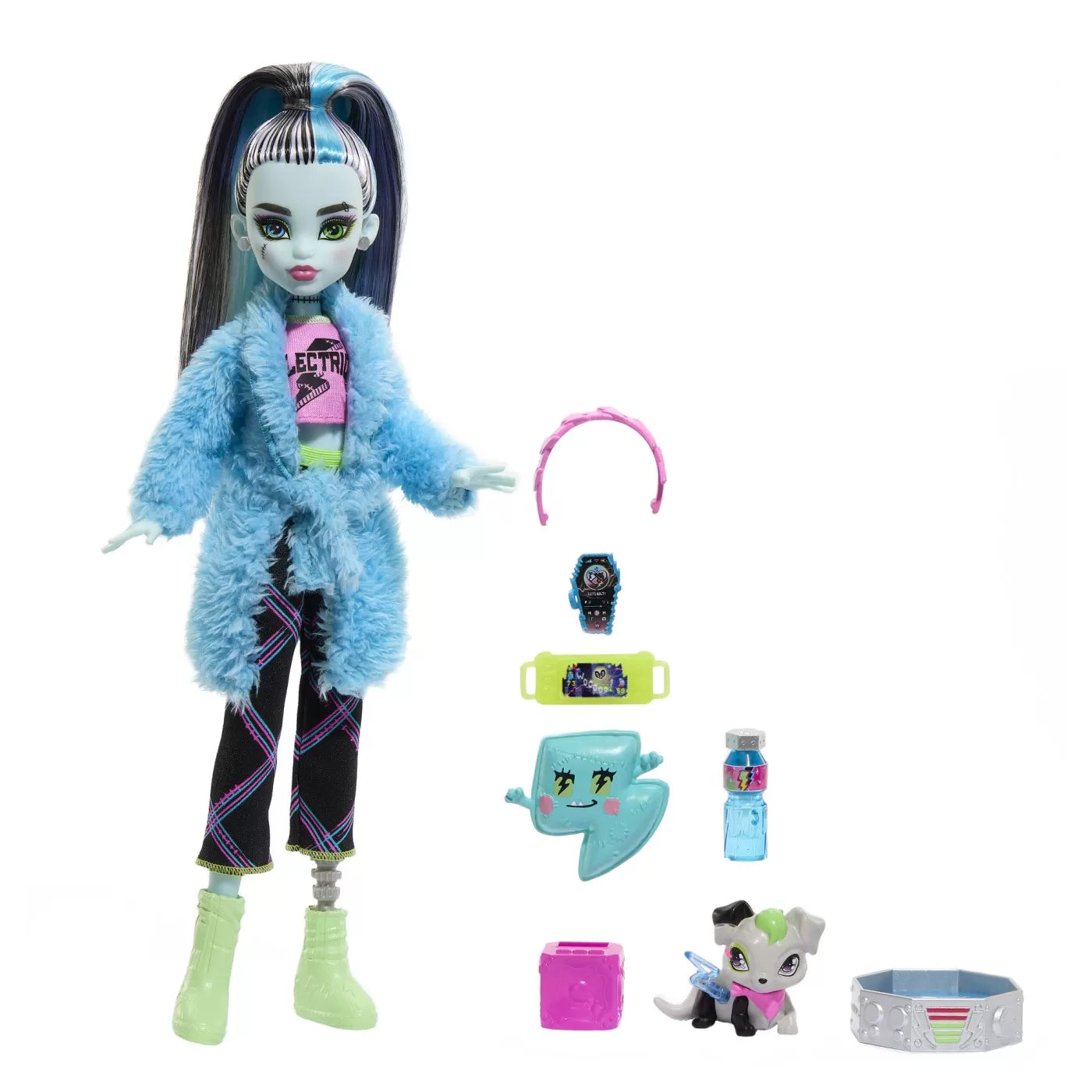MONSTER HIGH PAPUSA CREEPOVER PARTY FRANKIE, MONSTER HIGH