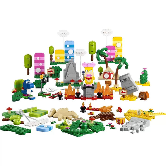 LEGO SUPER MARIO SET DE CREATOR CUTIA DE UNELTE PENTRU CREATIVITATE 71418, LEGO SUPER MARIO