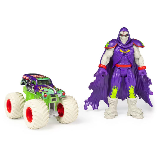 MONSTER JAM MACHETA GROPARUL SI GRIM, MONSTER JAM