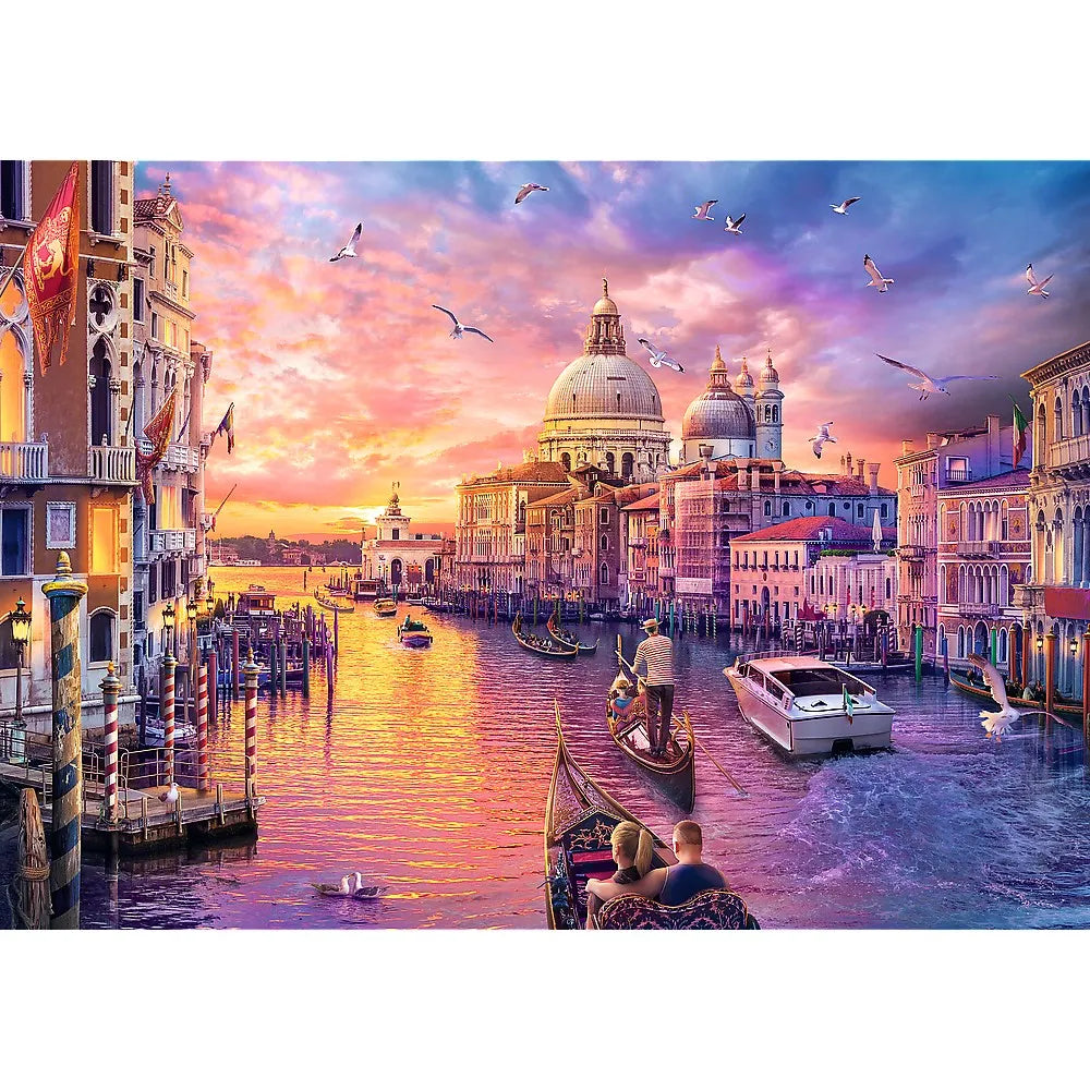 PUZZLE TREFL 1000 FARMECELE VENETIEI, TREFL 1000P