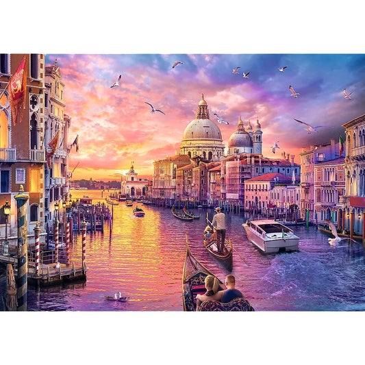 PUZZLE TREFL 1000 FARMECELE VENETIEI, TREFL 1000P