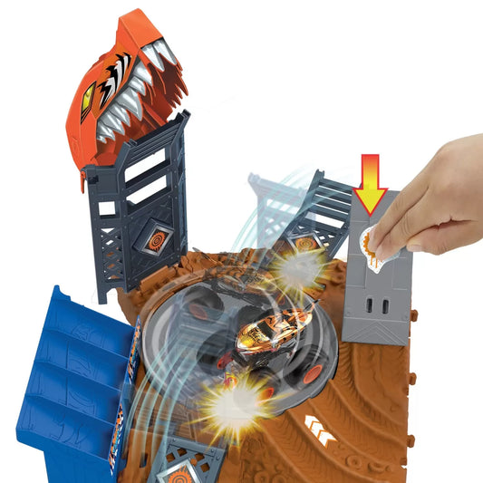 HOT WHEELS MONSTER TRUCK ARENA SMASHERS PROVOCAREA SPIN-OUT, HOT WHEELS - MONSTER TRUCK