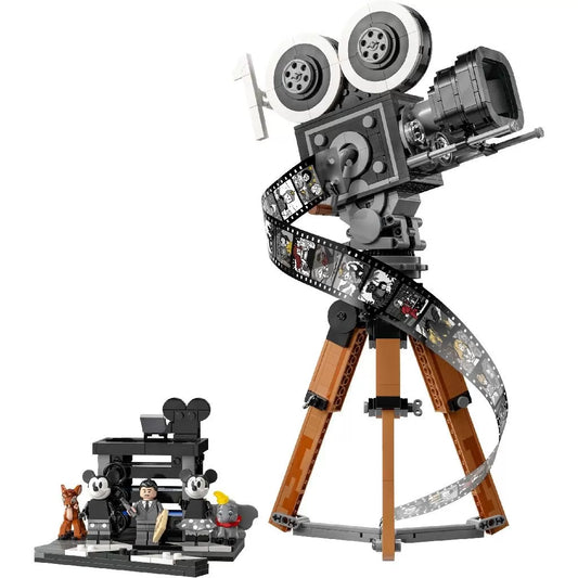 LEGO DISNEY CAMERA DE FILMAT OMAGIU PENTRU WALT DISNEY 43230, LEGO DISNEY