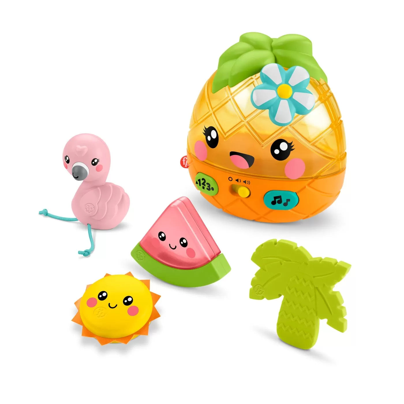 FISHER PRICE ANANAS CU SUNETE SI LUMINI, FISHER PRICE - INFANT