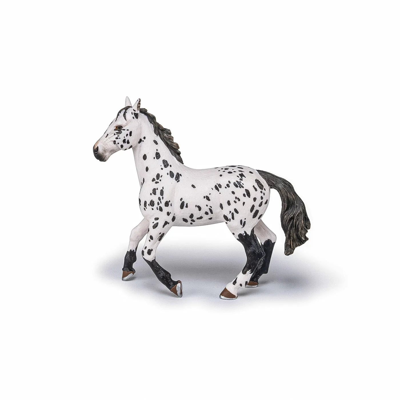 PAPO FIGURINA IAPA APPALOOSA NEAGRA, RASE DE CAI SI PONEI