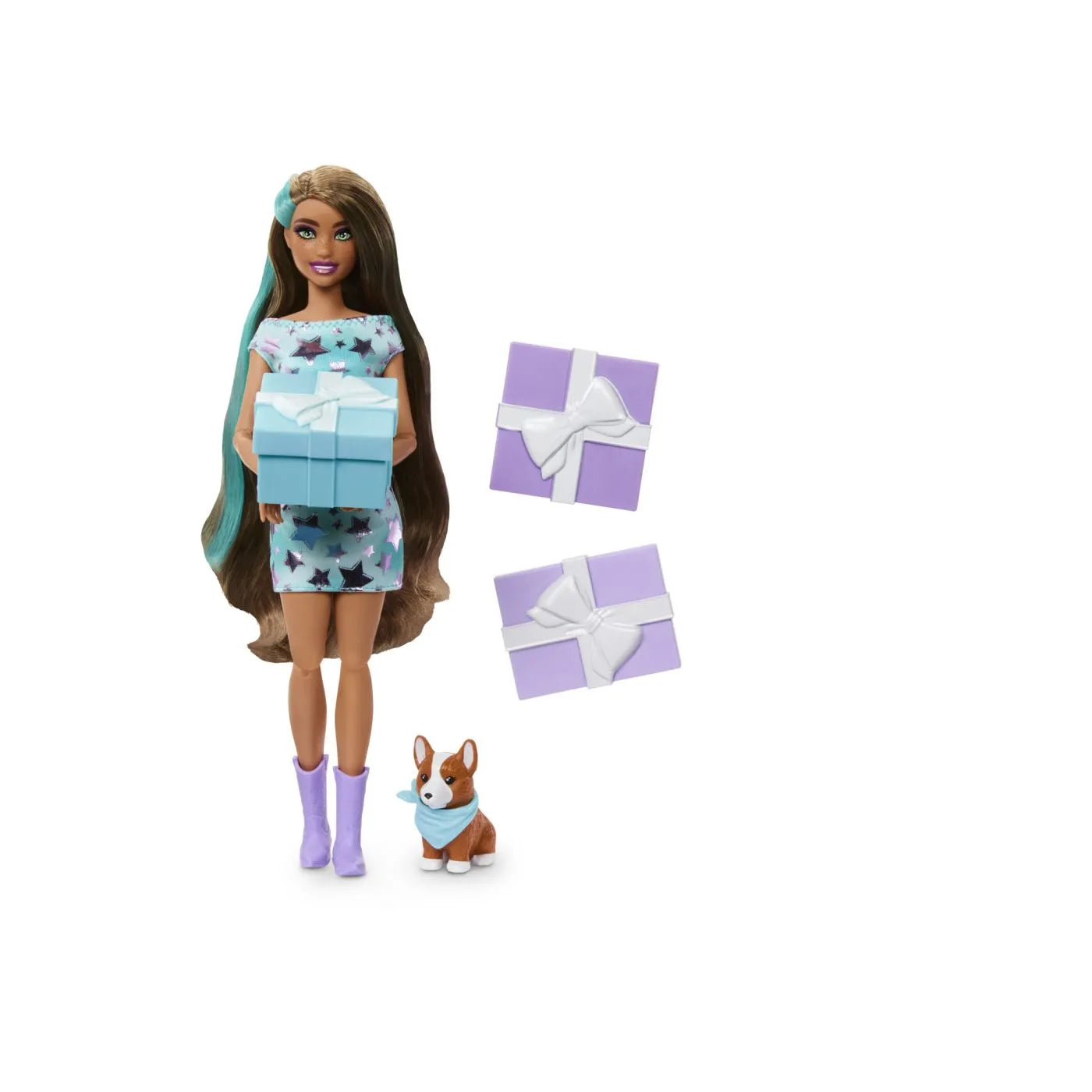 BARBIE PAPUSA PARTY UNBOXED REVEAL BRUNETA, BARBIE - DREAMTOPIA