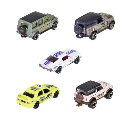 MAJORETTE CASTHEADS SERIES SET 5 MASINUTE SCARA 1:64, MAJORETTE