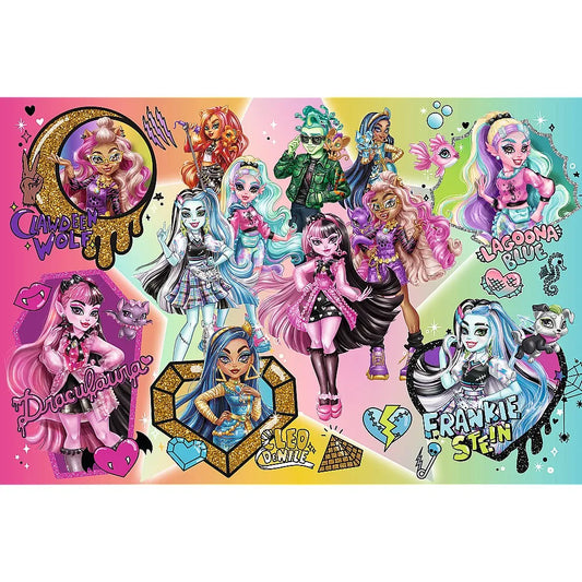 PUZZLE TREFL 300 MONSTER HIGH ZOMBI IN TOP, TREFL 300P