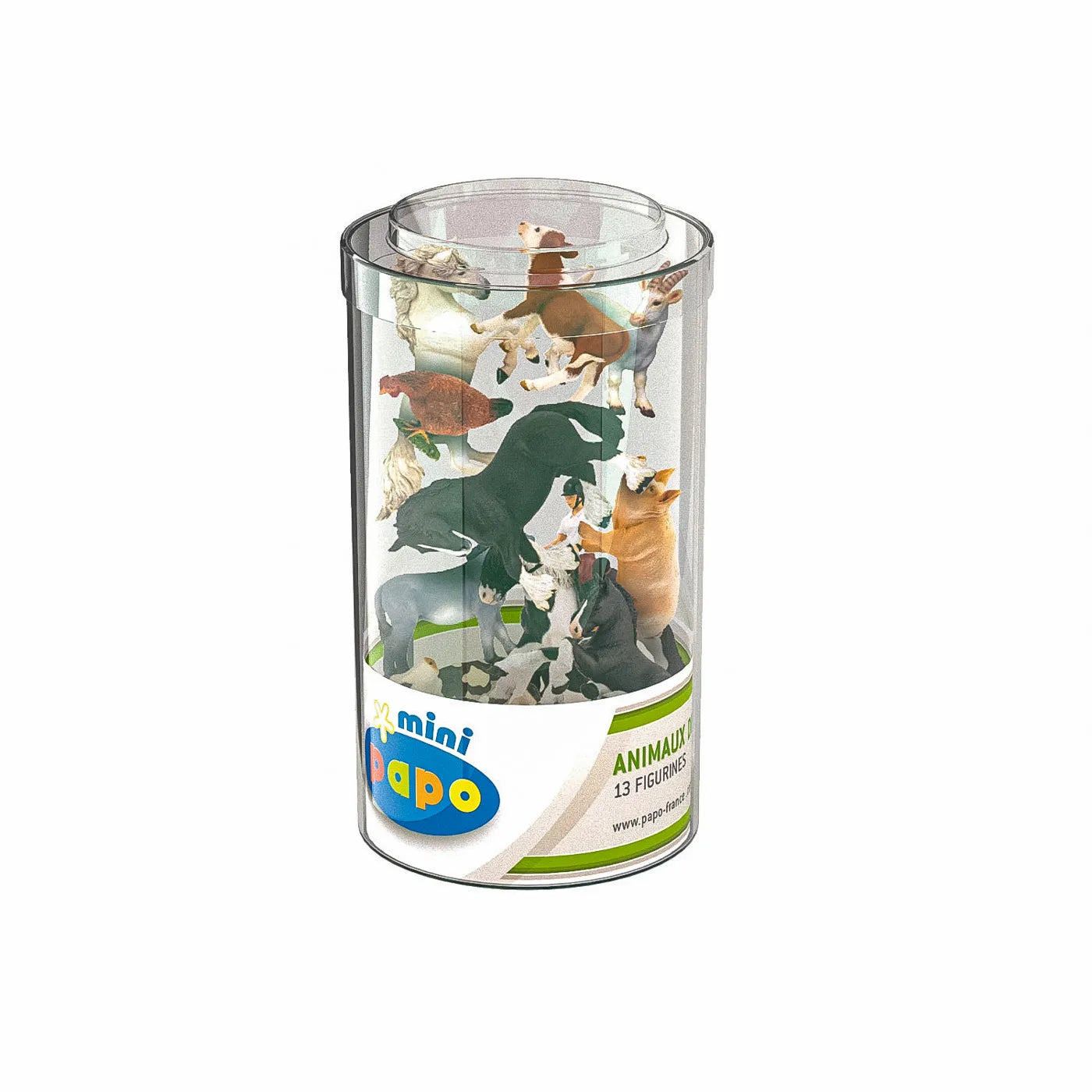 PAPO FIGURINA SET 13 MINIFIGURINE ANIMALE FERMA, SETURI