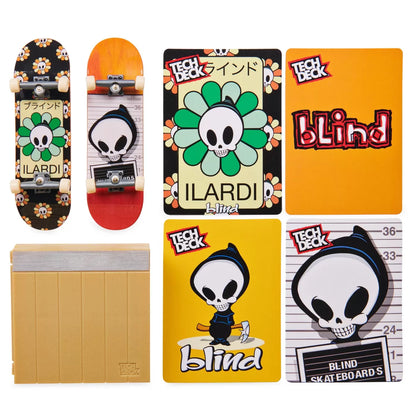 TECH DECK FINGERBOARD PACHET CU OBSTACOL BLIND, TECH DECK