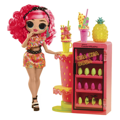 L.O.L. SURPRISE! OMG SWEET NAILS PINKY POPS FRUIT SHOP SET PAPUSA CU ACCESORII, LOL SURPRISE