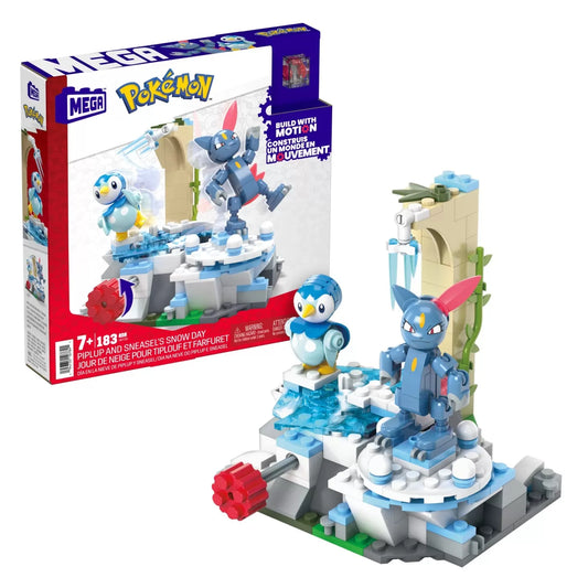 POKEMON MEGA ZIUA CU ZAPADA A LUI PIPLUP SI SNEASEL, POKEMON
