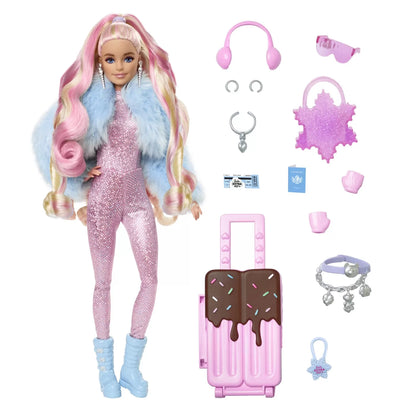BARBIE EXTRA FLY PAPUSA BARBIE BLONDA LA MUNTE, BARBIE - EXTRA
