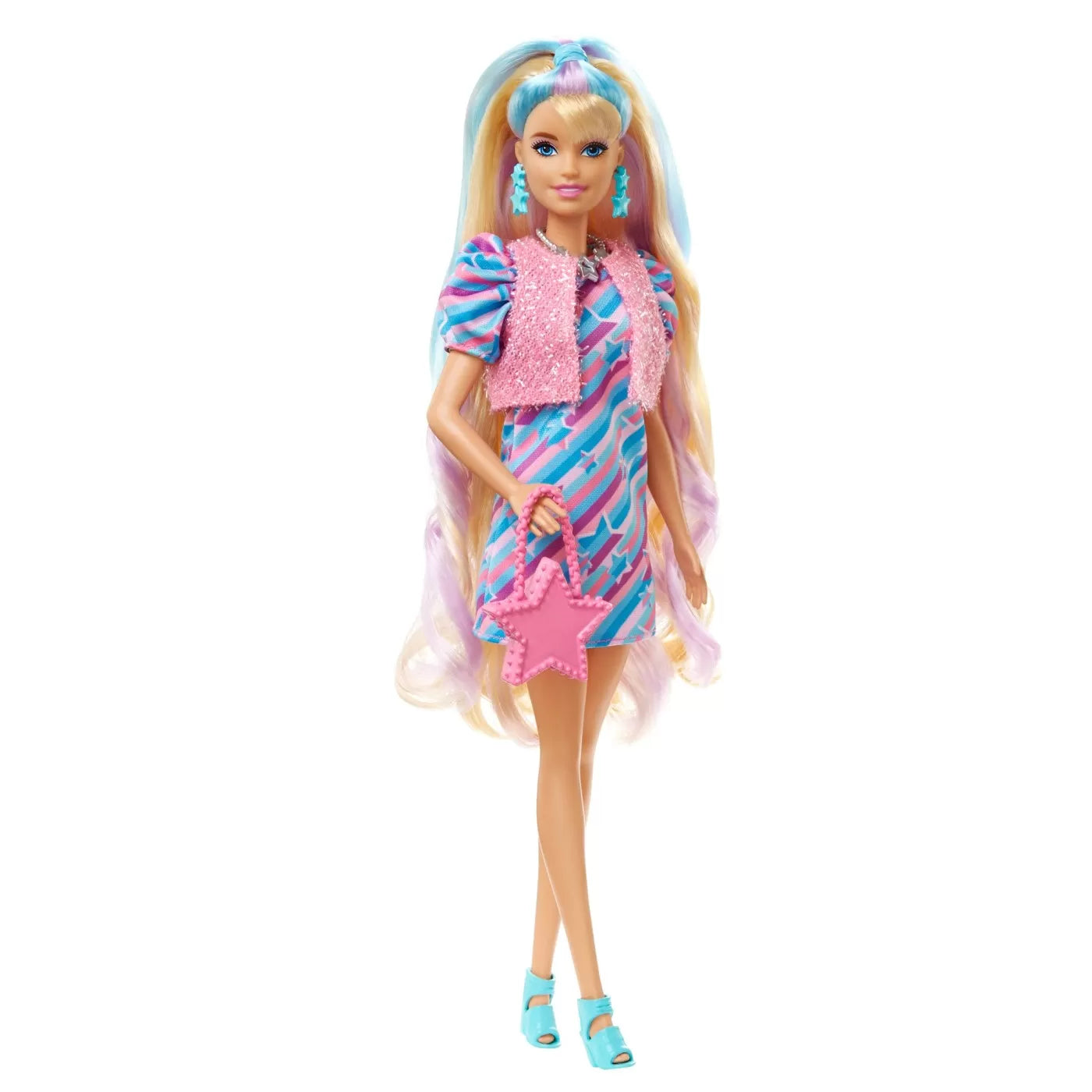 BARBIE TOTALLY HAIR PAPUSA BARBIE BLONDA, BARBIE - TOTALLY HAIR
