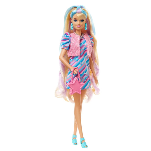 BARBIE TOTALLY HAIR PAPUSA BARBIE BLONDA, BARBIE - TOTALLY HAIR
