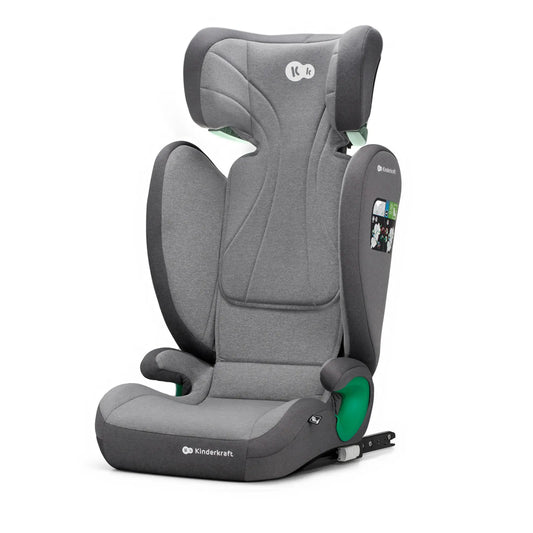 SCAUN AUTO KINDERKRAFT JUNIOR FIX2 I-SIZE, 100-150 CM, ROCKET GREY, KINDERKRAFT