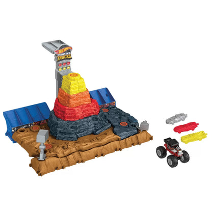 HOT WHEELS MONSTER TRUCKS ARENA SMASHERS BONE SHAKER ARENA ULTIMATE CRUSH, HOT WHEELS - MONSTER TRUCK