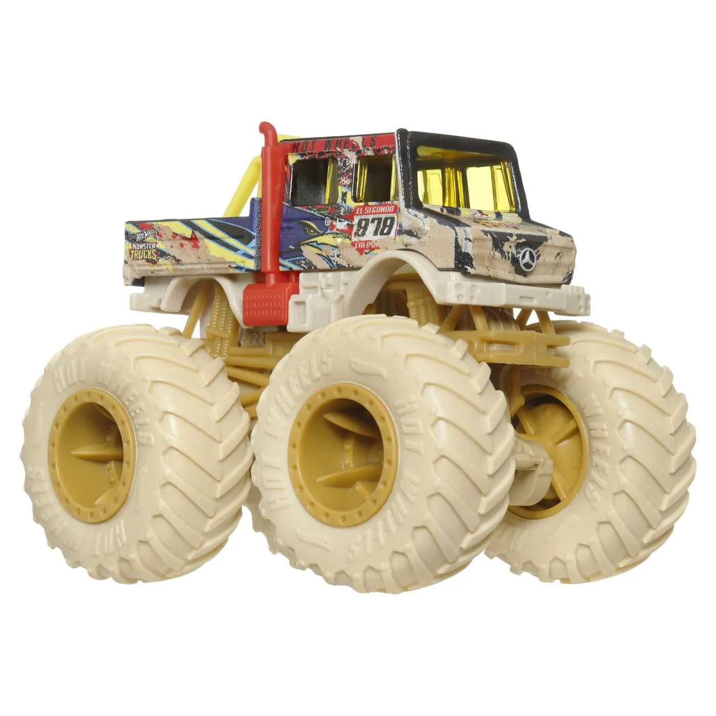 HOT WHEELS MONSTER TRUCK MASINUTA UNIMOG SCARA 1:64, HOT WHEELS - MONSTER TRUCK