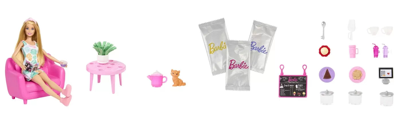 BARBIE SET PAPUSA BARBIE SI CEAINARIE, BARBIE - I CAN BE