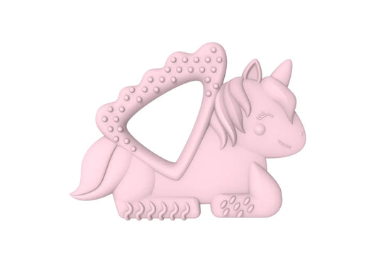 SET 2 JUCARII DENTITIE SILICON MELII MODEL UNICORN PISICA, MELII