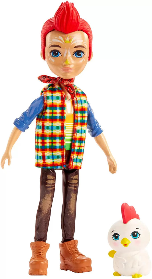 ENCHANTIMALS PAPUSI SI ANIMALUTE REDWARD ROOSTER SI CLUCK, ENCHANTIMALS - PAPUSI