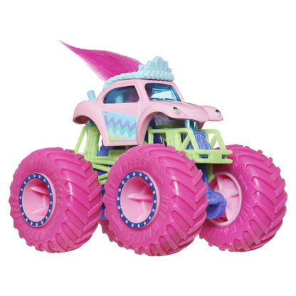 HOT WHEELS MONSTER TRUCK MASINUTA TROLLS POPPY SCARA 1:64, HOT WHEELS - MONSTER TRUCK