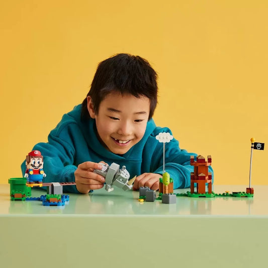 LEGO SUPER MARIO SET DE EXTINDERE RINOCERUL RAMBI 71420, LEGO SUPER MARIO