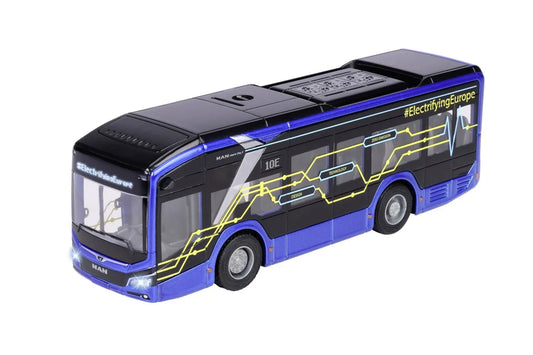 MAJORETTE AUTOBUZ ELECTRIC MAN LION S CITY 10E 22CM, MAJORETTE