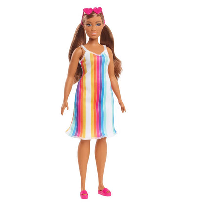 BARBIE TRAVEL PAPUSA BARBIE ANIVERSARE 50 DE ANI MALIBU SATENA, BARBIE - TRAVEL