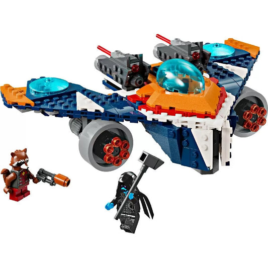 LEGO SUPER HEROES AVIONUL DE LUPTA AL LUI ROCKET VS RONAN 76278, LEGO SUPER HEROES