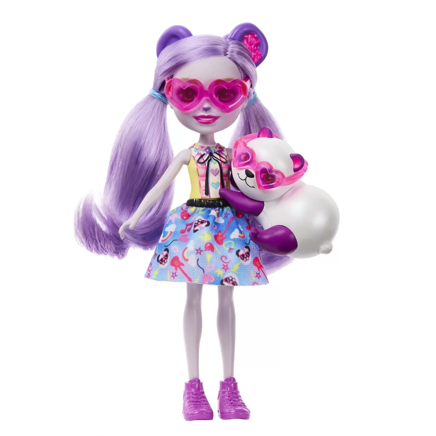 ENCHANTIMALS PAPUSI SI ANIMALUTE PEMMA PANDA SI CLAMBER, ENCHANTIMALS - PAPUSI