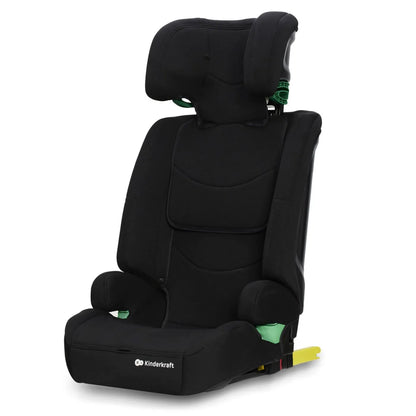 SCAUN AUTO I-SIZE, 76-150 CM, KINDERKRAFT SAFETY FIX 2, BLACK, KINDERKRAFT